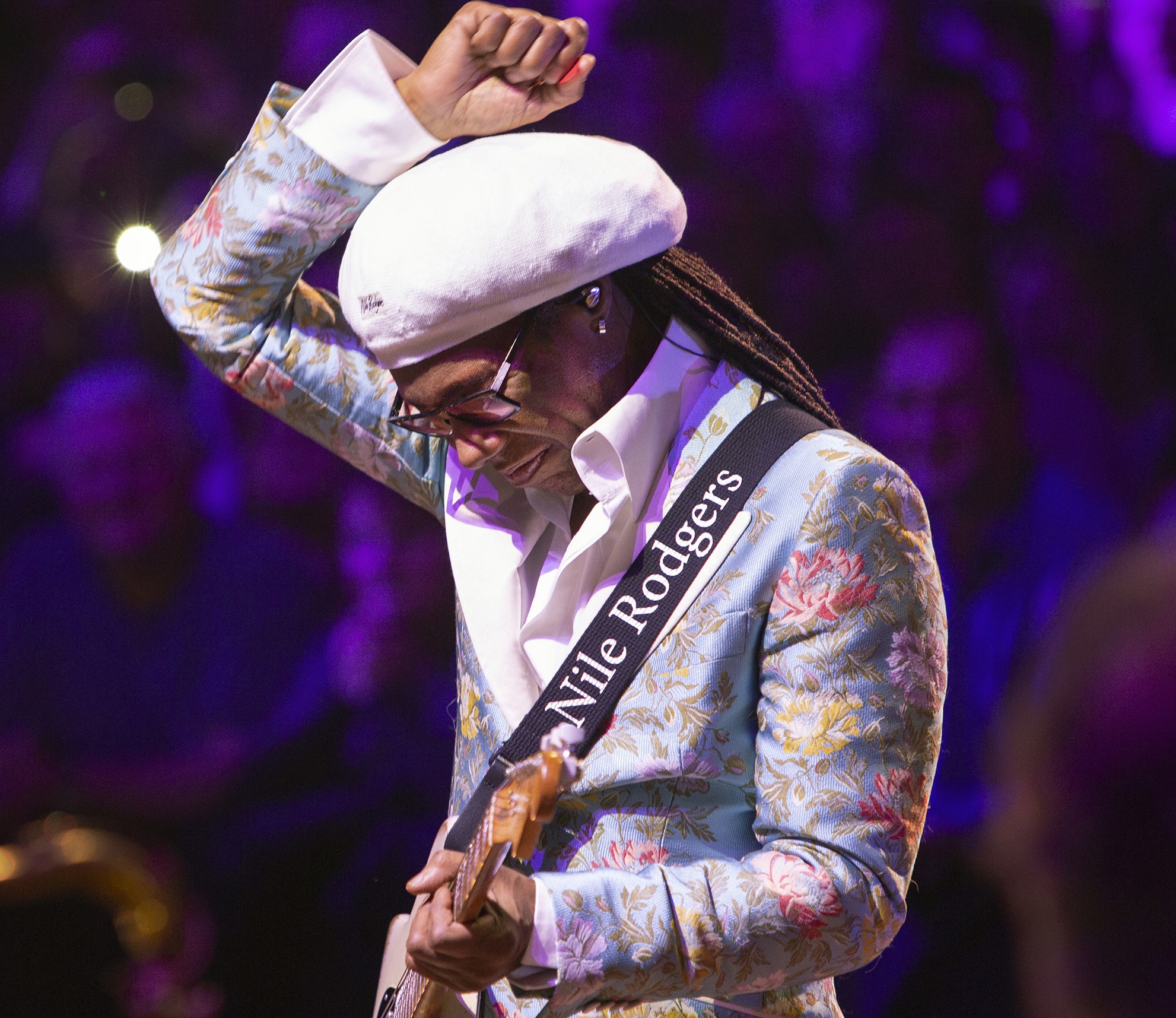 Nile Rodgers NYE 2017-18 by Jill Furmanovsky