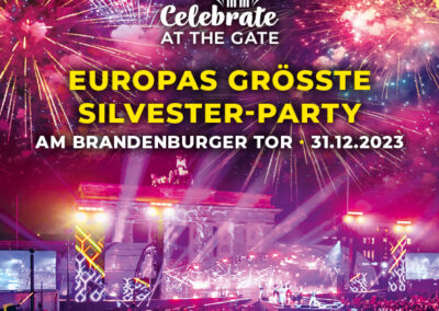 Silvester am Brandenburger Tor